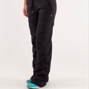 Size 12 Lululemon black dance studio pants